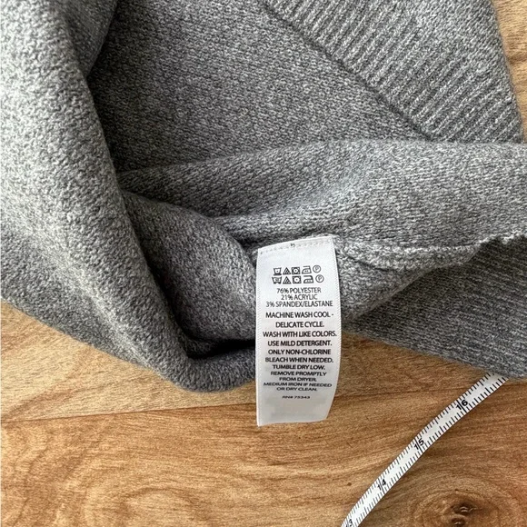 Song of Style Heather Gray Knit Fabric - Picture 5 of 8